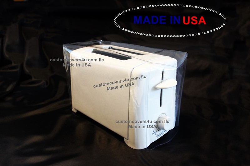 CLEAR VINYL CUSTOM FIT DUST COVER FOR Breville-BES870The Barista Coffee maker