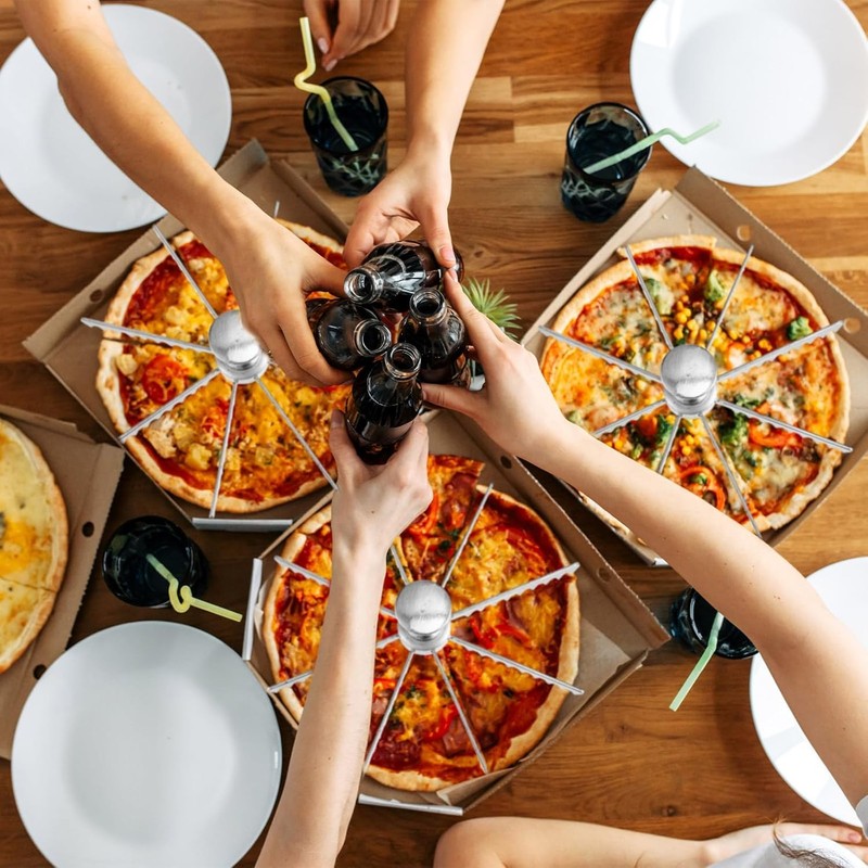 Hushee Cake Pizza Cutter Set 3 Pcs 8,10,12 Cut gallery