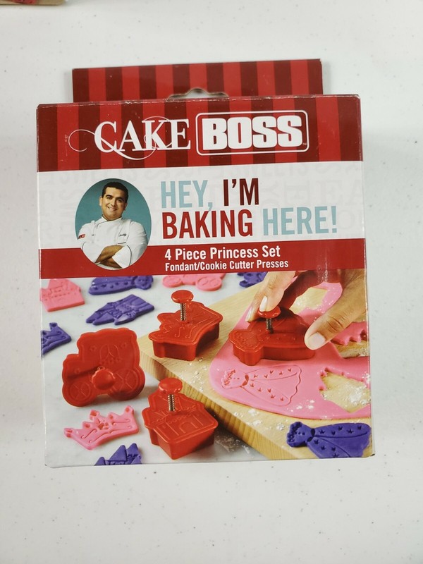 Cake Boss Hey Im Working Work Trucks and Princess Fondant Cookie Cutter Presses gallery