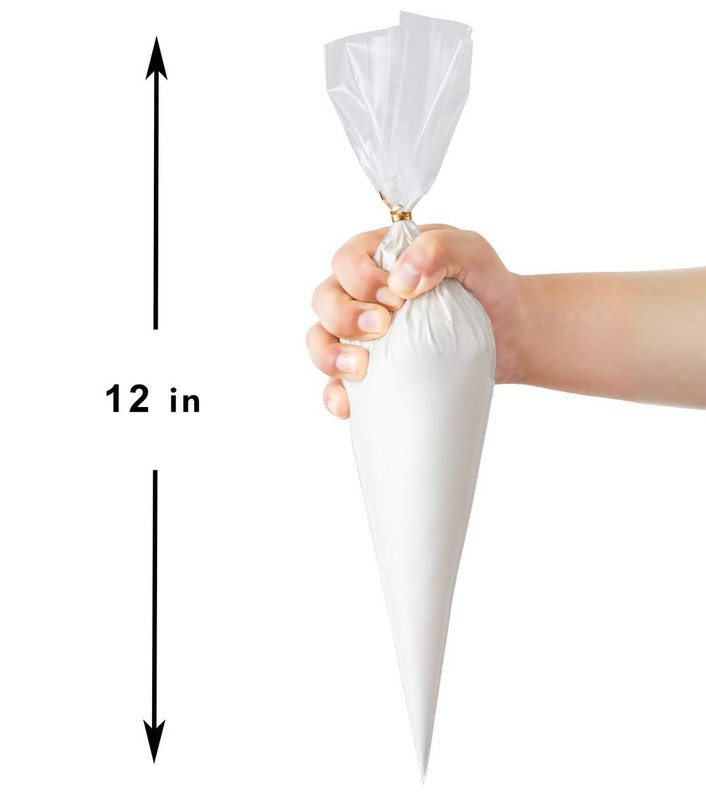 100 Pcs 12 Inch Disposable Piping Bags Anti Burst Icing Bags for Cake Decor gallery