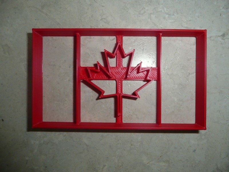 CANADA FLAG MAPLE LEAF CANADIAN COUNTRY COOKIE CUTTER USA PR4109 gallery