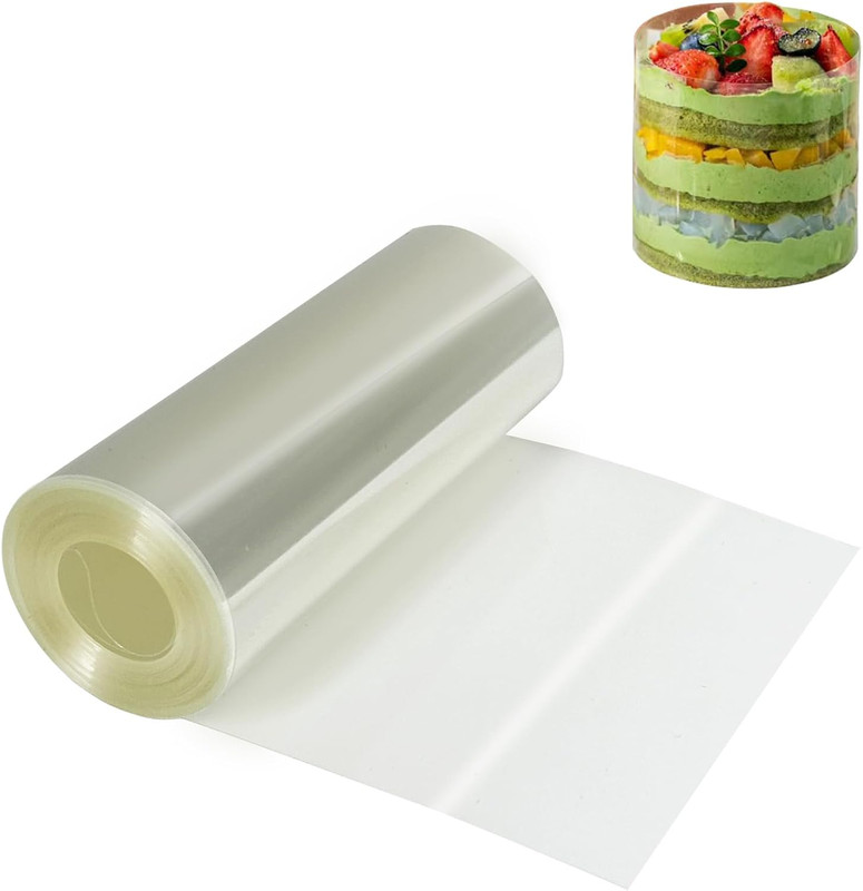 Cake Collars Transparent Acetate Sheet Cake Rolls, Clear Cake Strips Acetate Fil gallery