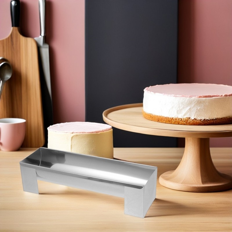 2 PCS Cake Roll Forming Pan Detachable U-shaped Mold Bread Baking Loaf French gallery
