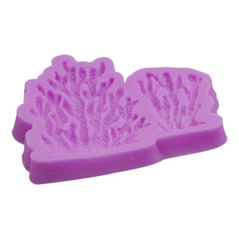 3 Pcs Coral Seaweed Silicone Mold Fondant Mold for Chocolate Candy Cake Decor gallery