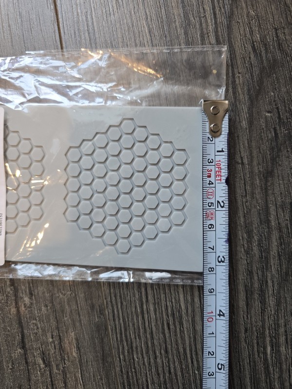 Honeycomb Silicone Fondant Cake Mold Polymer Clay 14-1/2" x 3" set of 2 pc gallery