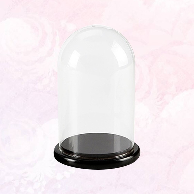 Food Cloche Candy Domes for Crafts Dessert Display Cover Cake Stand Glass