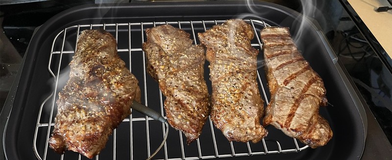 Non-Sti Griddle Pan, Stainl Steel Ra and Air Fryer Liners for gallery