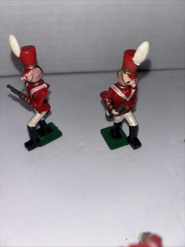 Vintage Wilton Marching Toy Soldier Band Cake Toppers Set 3 - 6 Hong Kong 709 gallery