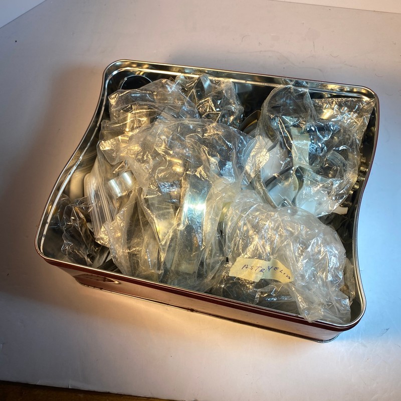 Box Full of Assorted Pastry Shapers & Tools Metal A Lot of Pieces (READ)