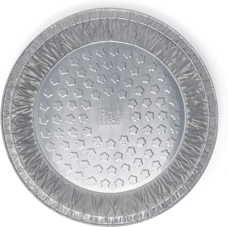Fig & Leaf (60 Pack) Premium 9-Inch Pie Pans l Pie/Tart Pans, Silver gallery