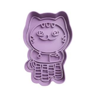 DJ Catnip Gabbys Dollhouse Cookie Cutter Fondant Biscuit Baking Tool