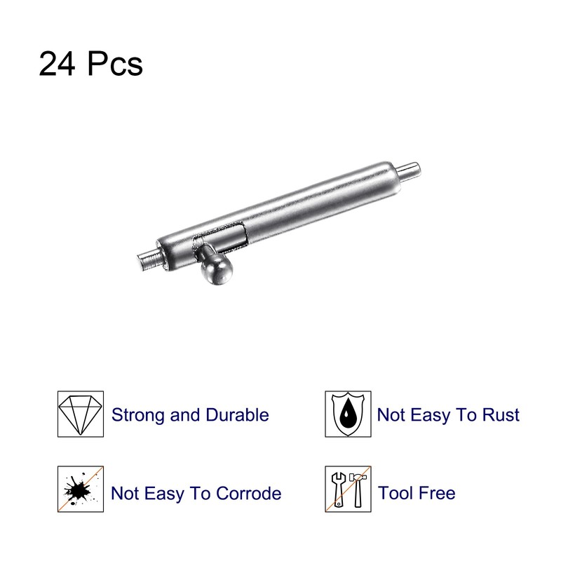 24pcs for Quick Bar 12mm Spring Stainless Steel 1.8mm for Watches gallery
