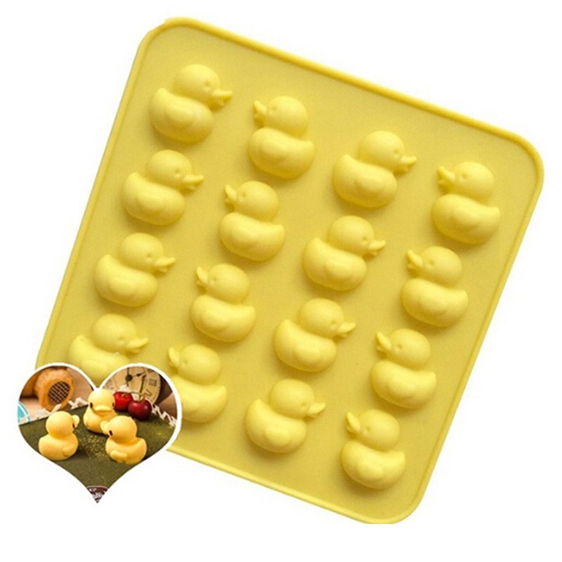 Cute Duck Silicone Mold DIY Chocolate Ice Biscuit Candy Moulds QH gallery