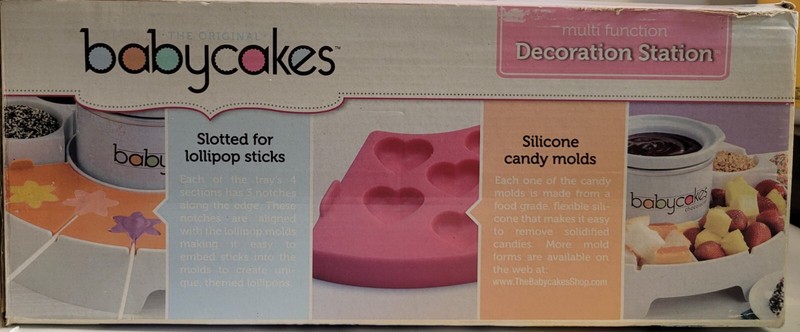 Babycakes Multi Function Decoration Station~ Cake pops, Birthday Fun gallery