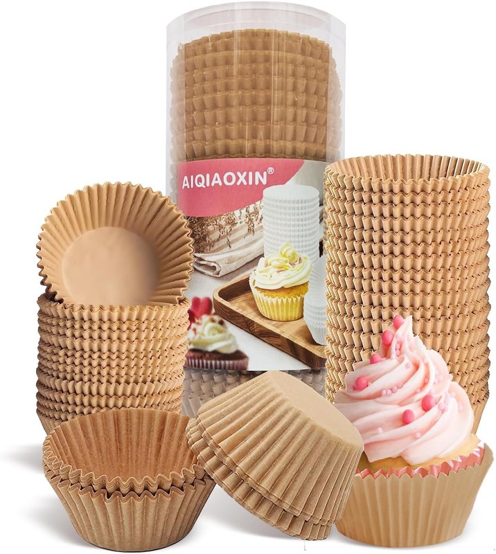 500pcs Standard Natural cupcake liners baking,food grade cupcake