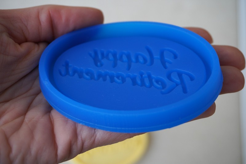 Happy Retirement Silicone Mold – Chocolate, Fondant, or Soap Embosser – Retireme gallery