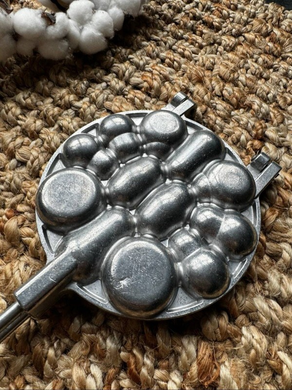 Form for baking nuts with a nut filling. Cookie by cutter. Made in Ukraine gallery