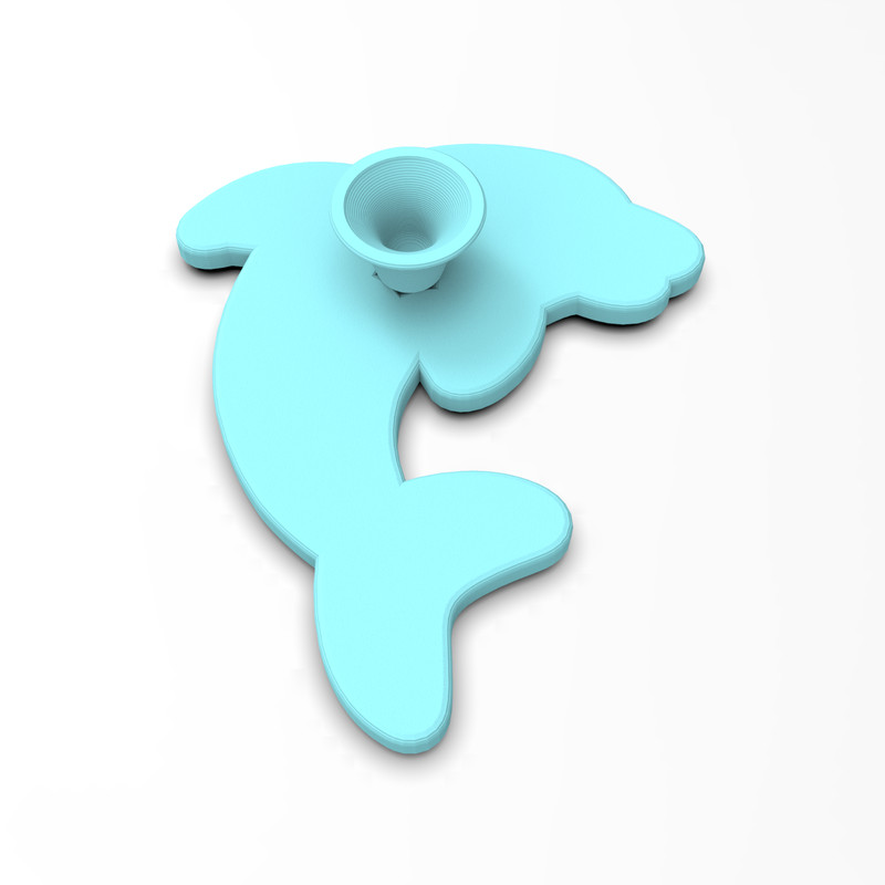 Dolphin Cookie Cutter & Stamp | Summer Beach Porpoise Ocean Waves Flipper Sea gallery