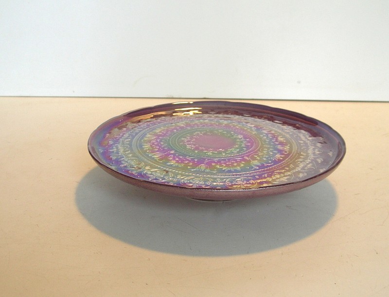 Pink and Purple Luster Mini Cake Stand gallery