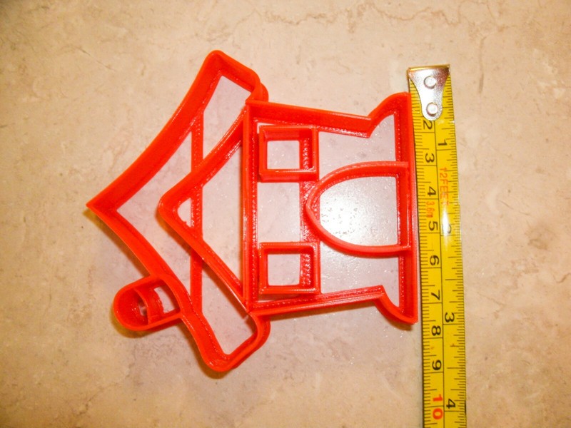 SCHOOLHOUSE SCHOOL HOUSE WHIMSICAL KIDS CARTOON STYLE COOKIE CUTTER USA PR997 gallery