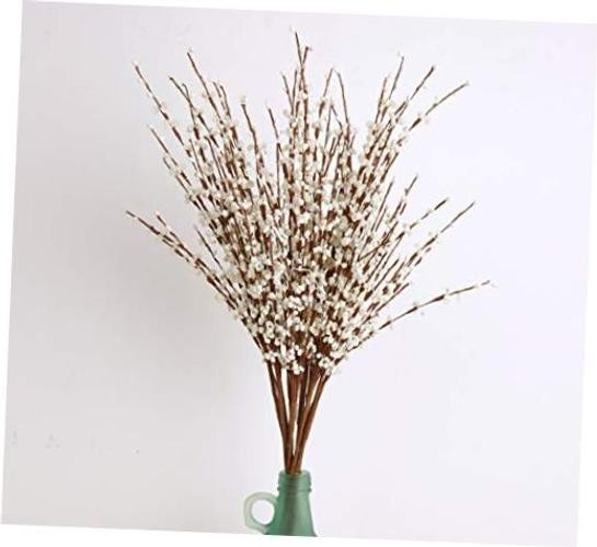10 Pieces 29.5″ Long of Artificial Flowers Faux Jasmine Fake Flower for White
