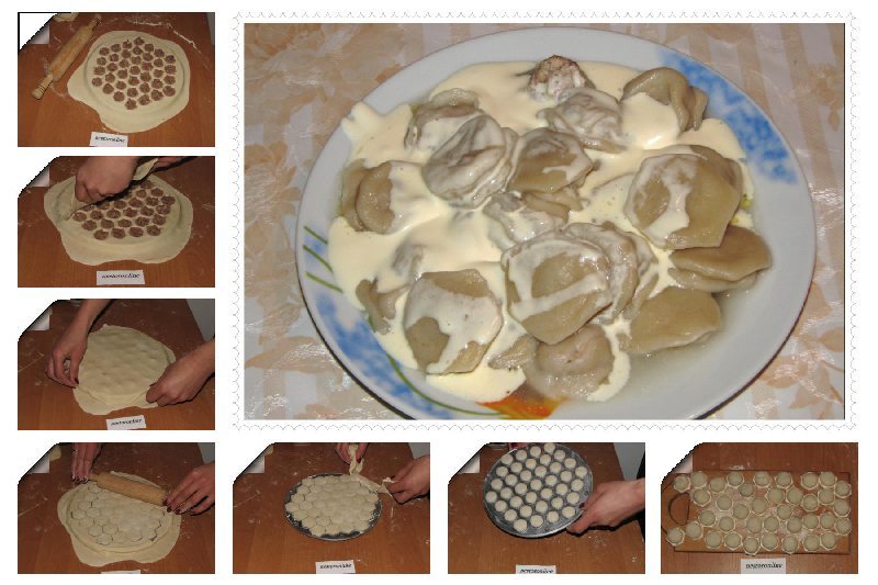 Aluminum Ravioli Maker Meat Dumpling Pelmeni Mold Pasta Form New gallery