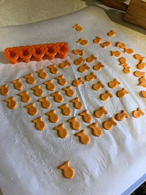 Mini Tiny Fish Cookie Cutter, Goldfish Cracker Multi X5 (2 Pack) - Fun, Baking, gallery