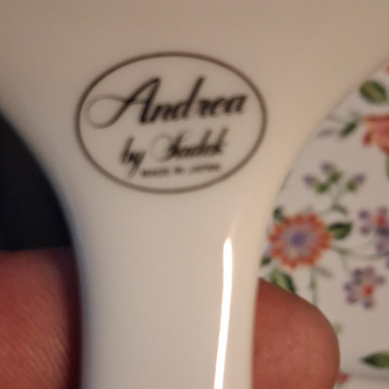 Andrea By Sadek Porcelain 10" Cake Plate & Server gallery