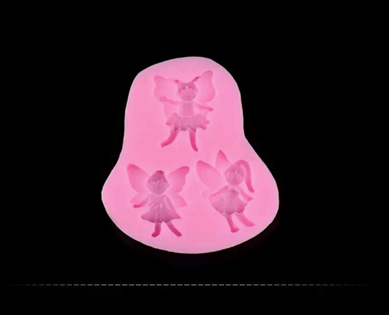Fairy Elf Wax Melt Mould Silicone Fondant Mold Cake Deco Chocolate Sugarcraft gallery