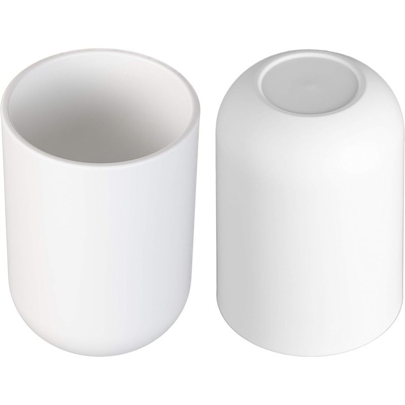 Durable Plastic Cup Smooth Touch Arc Edge Design Easy Clean Kids Adults New gallery