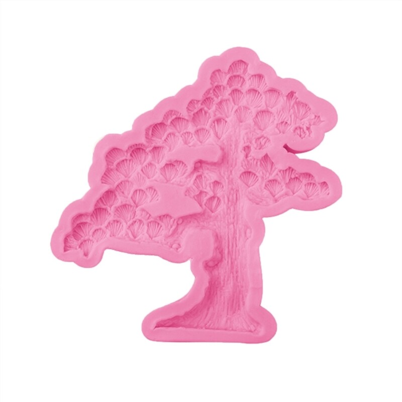 Pine Tree Shaped Silicone Mold Fondant Chocolate Mold DIY Cake Decorating Tool