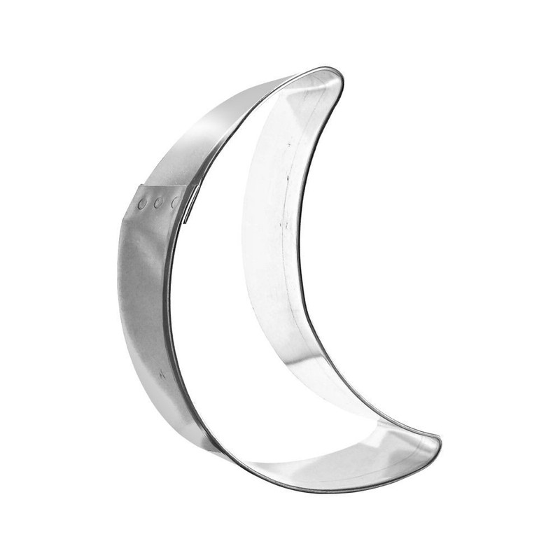 Folk Crescent Moon Cookie Cutter 3'' Metal gallery