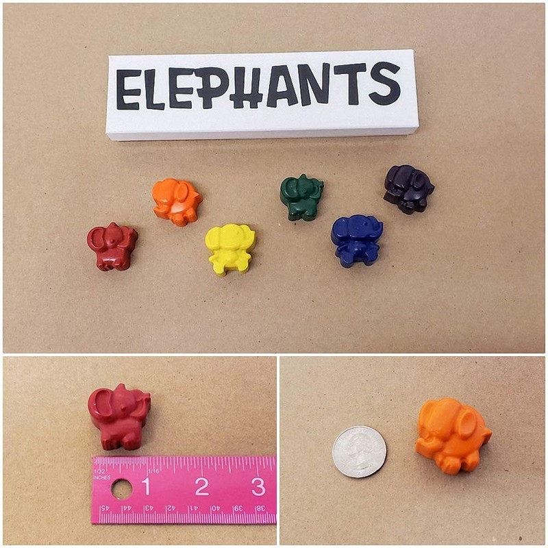2 Pack Elephant Chocolate Candy Molds, Elephant Silicone Keto Fat Bombs Molds... gallery