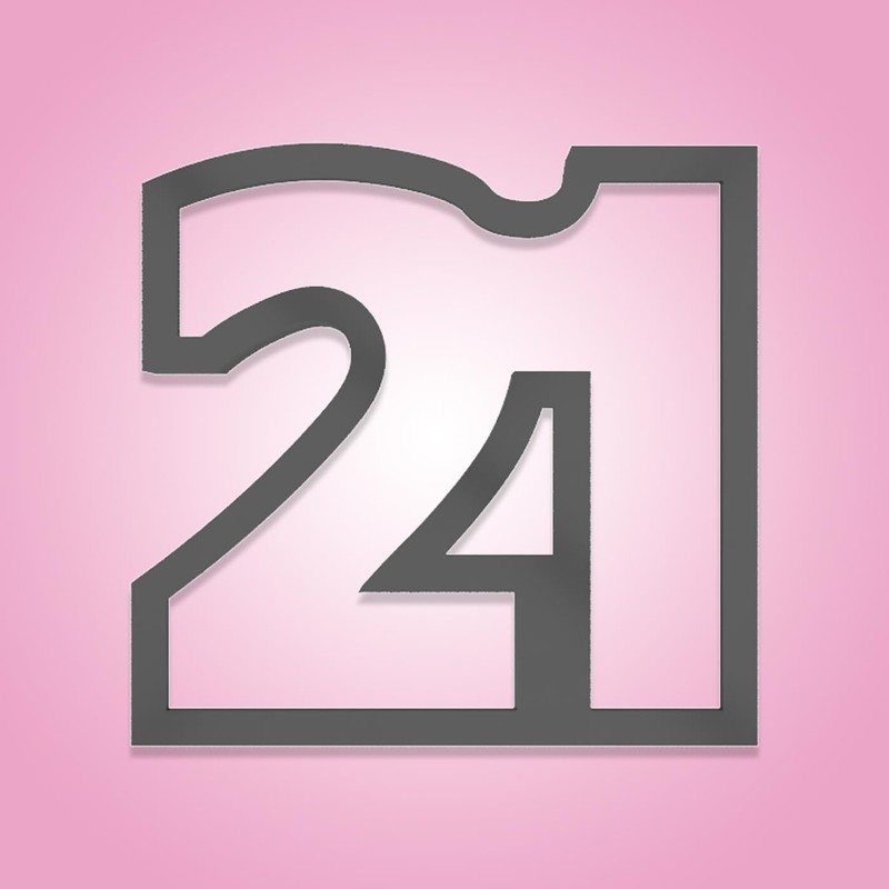 Number 21 Cookie Cutter