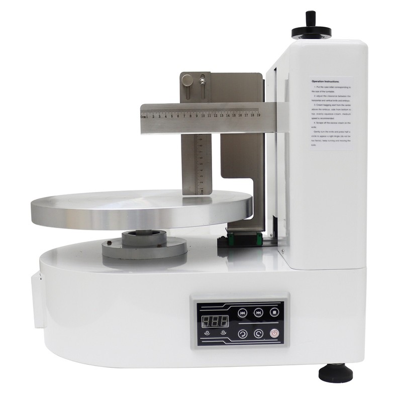 Electric Cake Cream Spreading Machine Cream Decorating Coating Scraper 4-12 in gallery