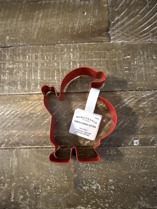 Wondershop Christmas Cookie Cutter Santa