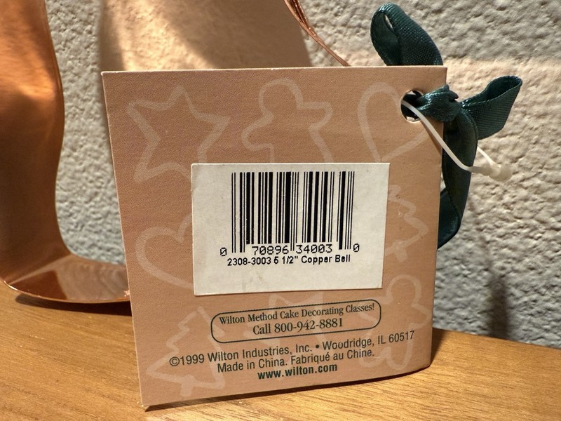 Vintage Wilton Copper Cookie Cutters – Lot of 9, New with Tags, Holiday & More! gallery