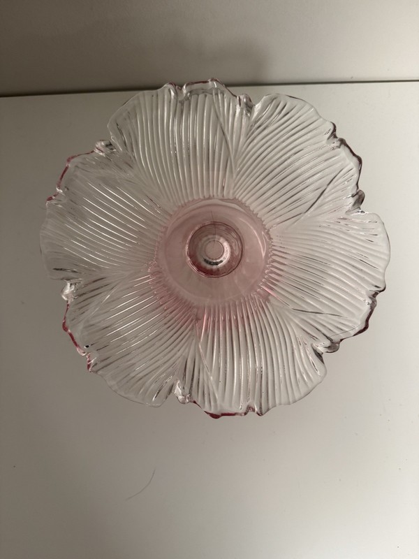 Pink Flower Cake Stand Anthropologie Dupe Gorgeous Home Decor gallery