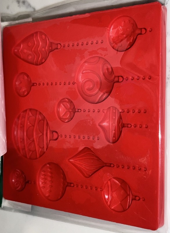 Christmas Ornaments Balls Silicone Mold Cake Decor Xmas Party Holidays NEW! gallery