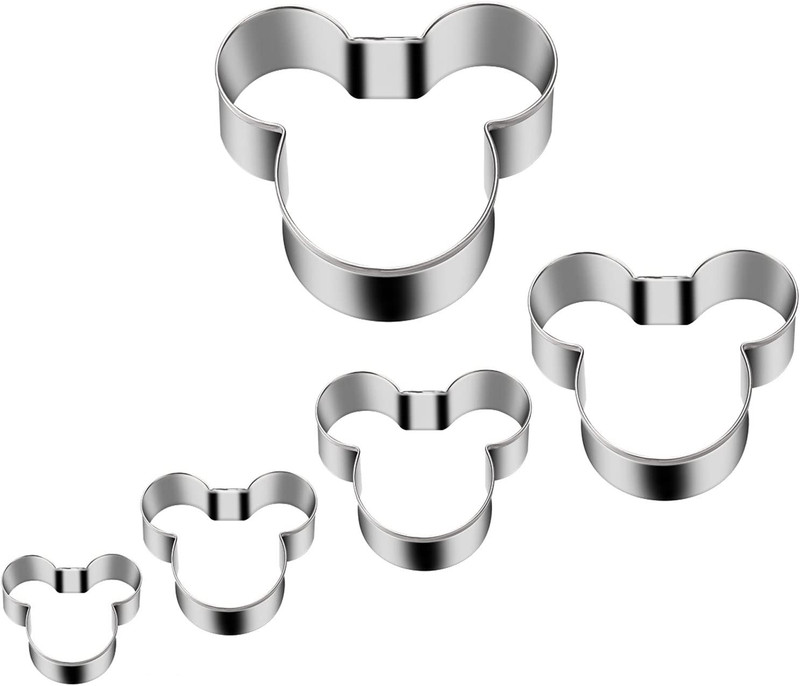 Mouse Cookie Cutter Sandwich Cutters for Kids DIY Lunchbox Bento Box Fruit Cutte gallery