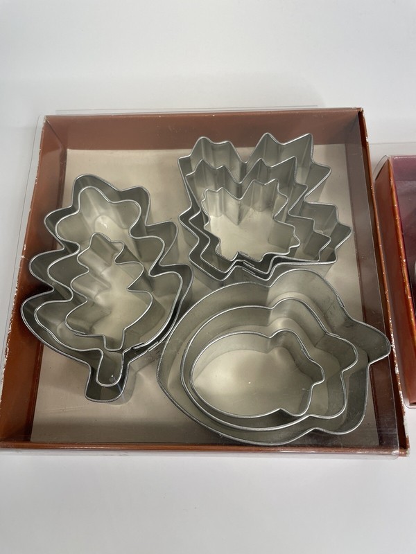 Cookie Cutter Mini Set Of Harvest Leaf Apple Acorn Set Of 14 gallery