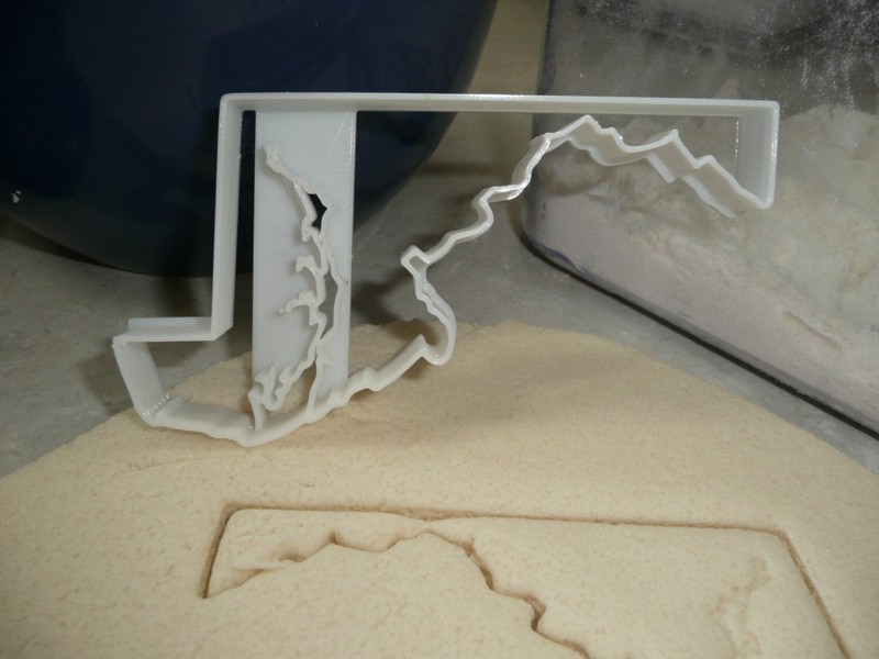 MARYLAND STATE OLD LINE COOKIE CUTTER MADE IN USA PR4693 gallery
