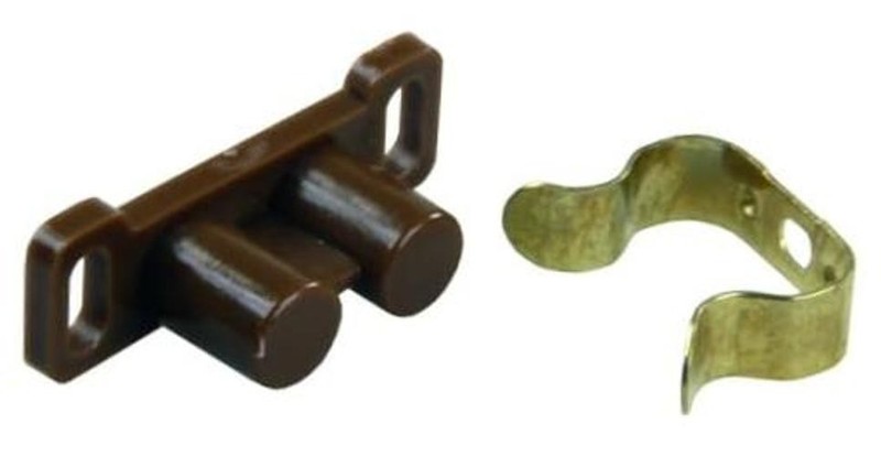 70205 Barrel Catch with Metal Clip - Pack of 6