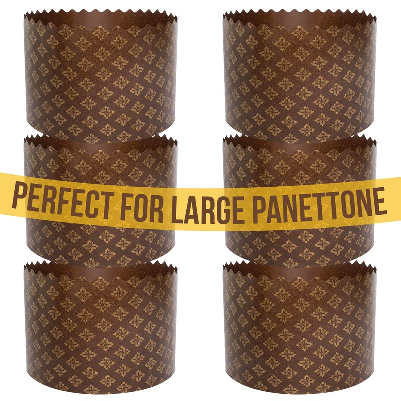 12 PCS 25 oz Easter Bread Forms Paska Mold Kulich Large Panettone Paper