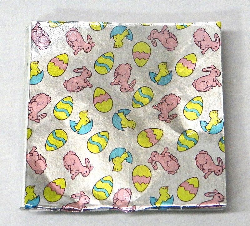 Easter Candy Foil Wrappers Confectionery Foil 500 count 3″x3″, 4″x4″ 6″x6″