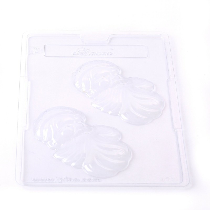 Santa Face Chocolate/Soap Mould - 2 Cavity - Pack of 5 gallery