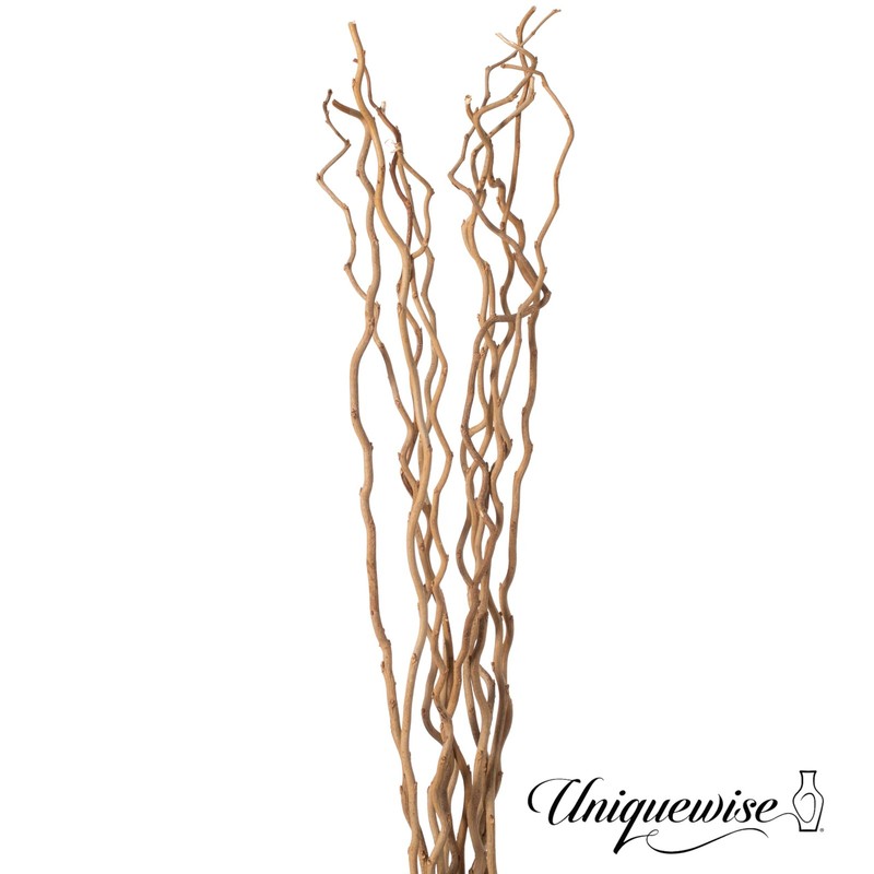 Uniquewise 12 Pcs Brown Natural Decorative Dry Branches Mulberry Sticks Home gallery