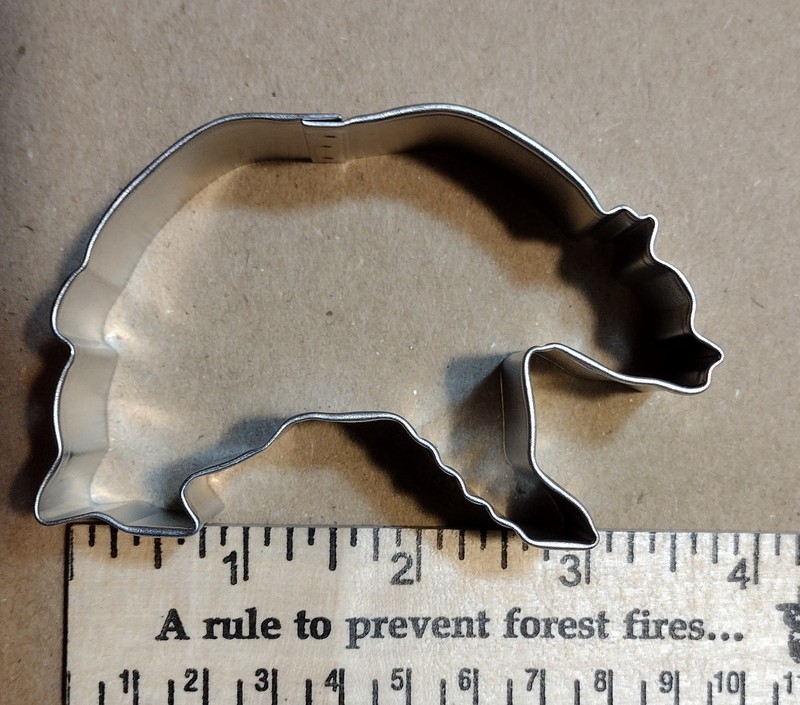 Grizzly Bear Shark Lion Alligator Cookie Cutter 4 pc Set Dangerous Animals gallery