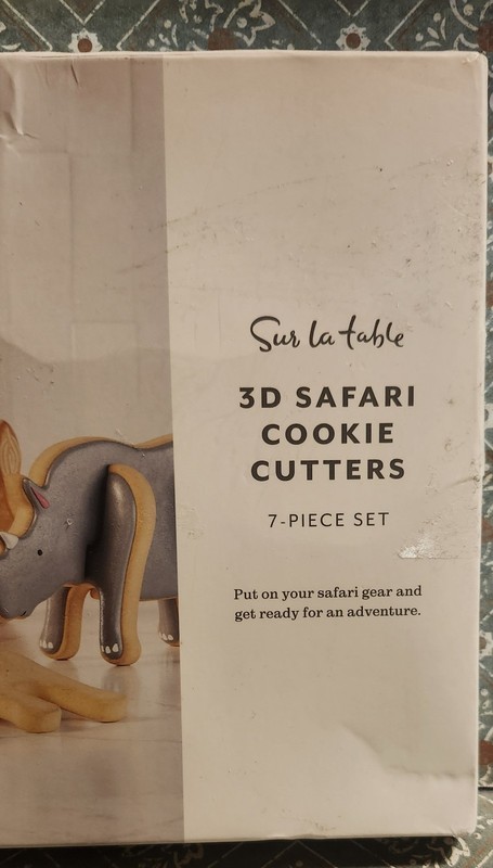 Sur La Table 3D Safari Cookie Cutters 7 Piece Set gallery