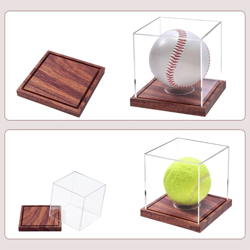 Official Size Box Dustproof Souvenir Storage Box Light weight Baseball Box gallery